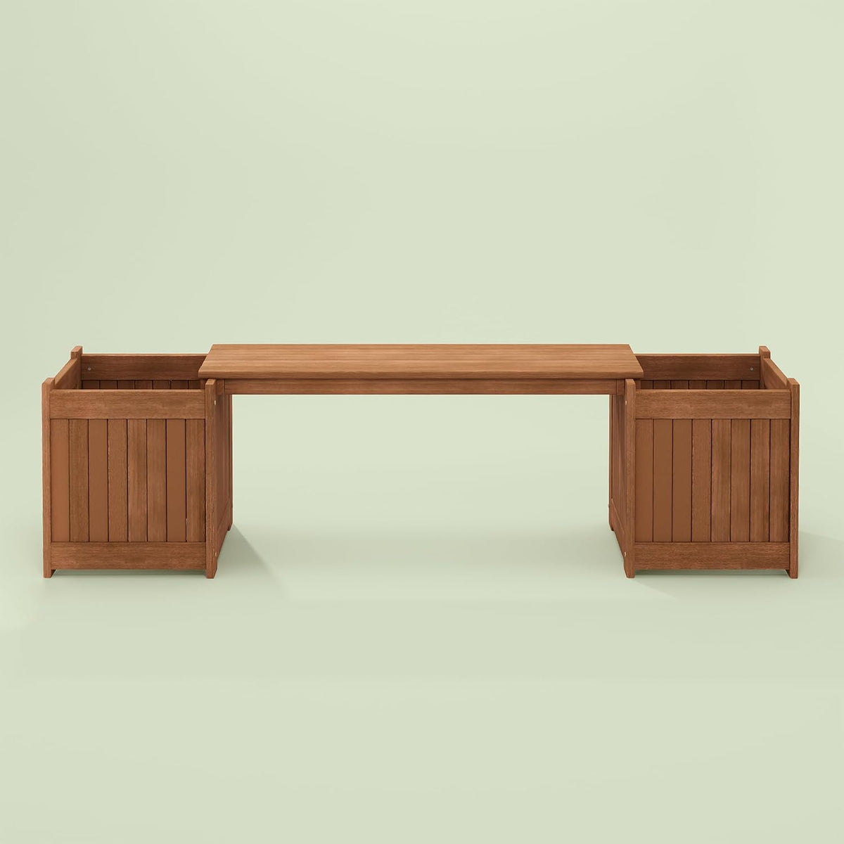 Natural Aloe Outdoor Planter Bench