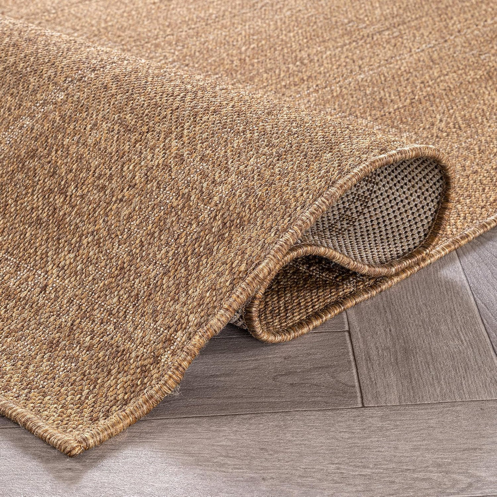 Modern Sand Jute‑Style Area Rug