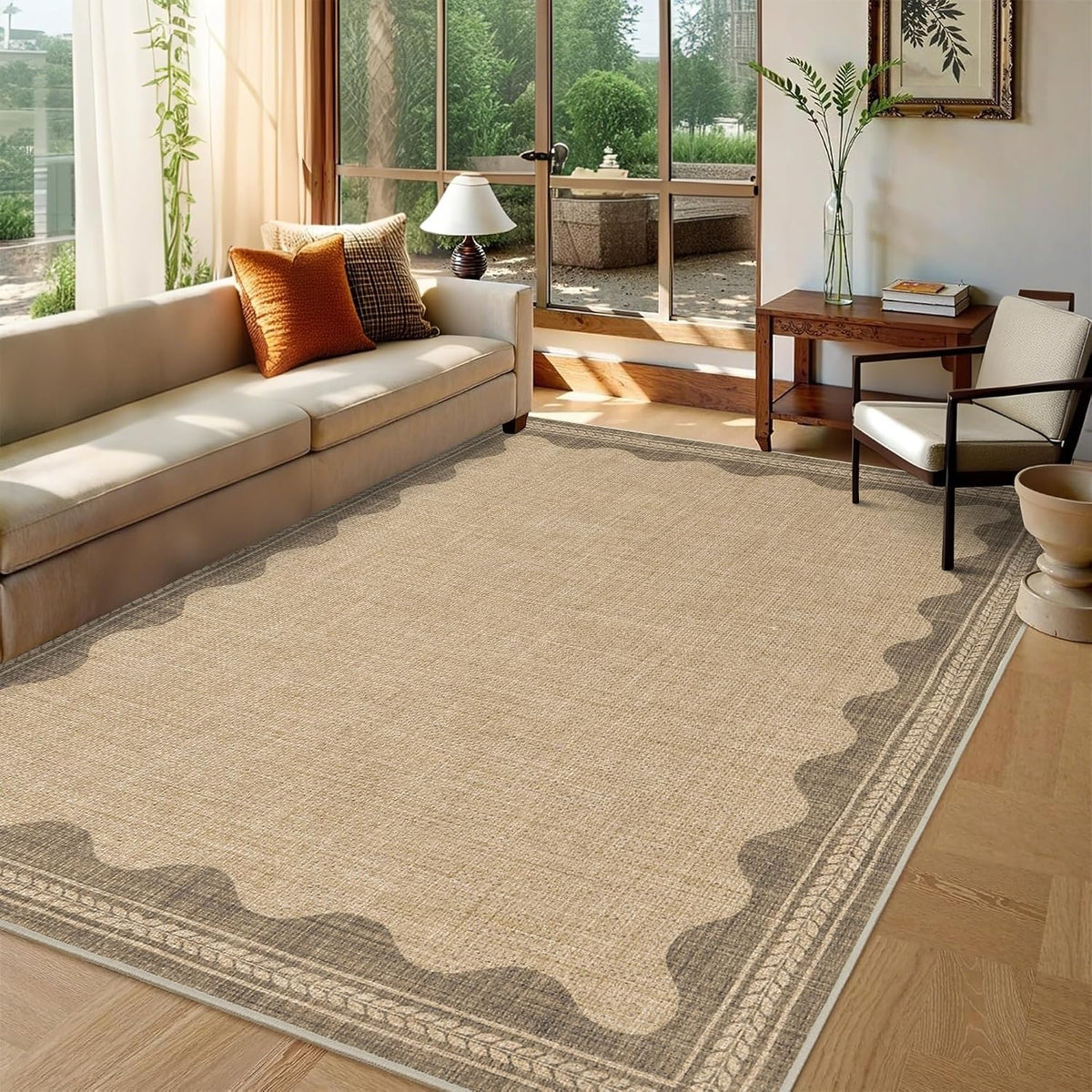 Neutral Jute Outdoor Rug