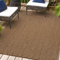 Bohemian Border Jute‑Style Area Rug
