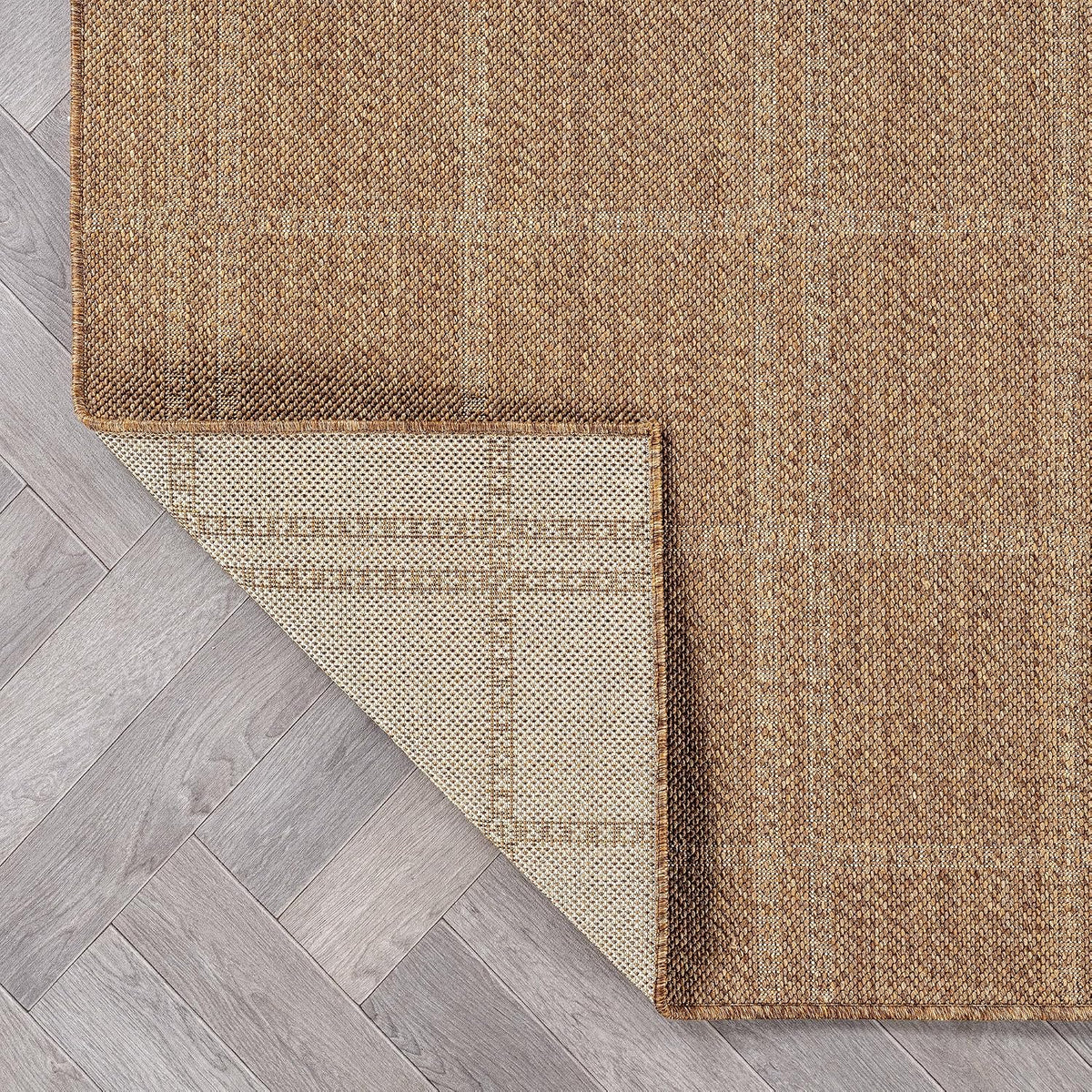 Modern Sand Jute‑Style Area Rug