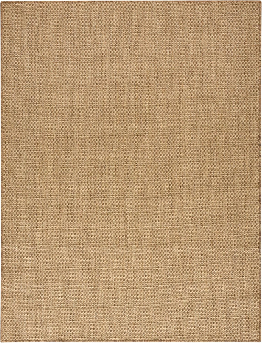 Geometric Jute Indoor‑Outdoor Area Rug
