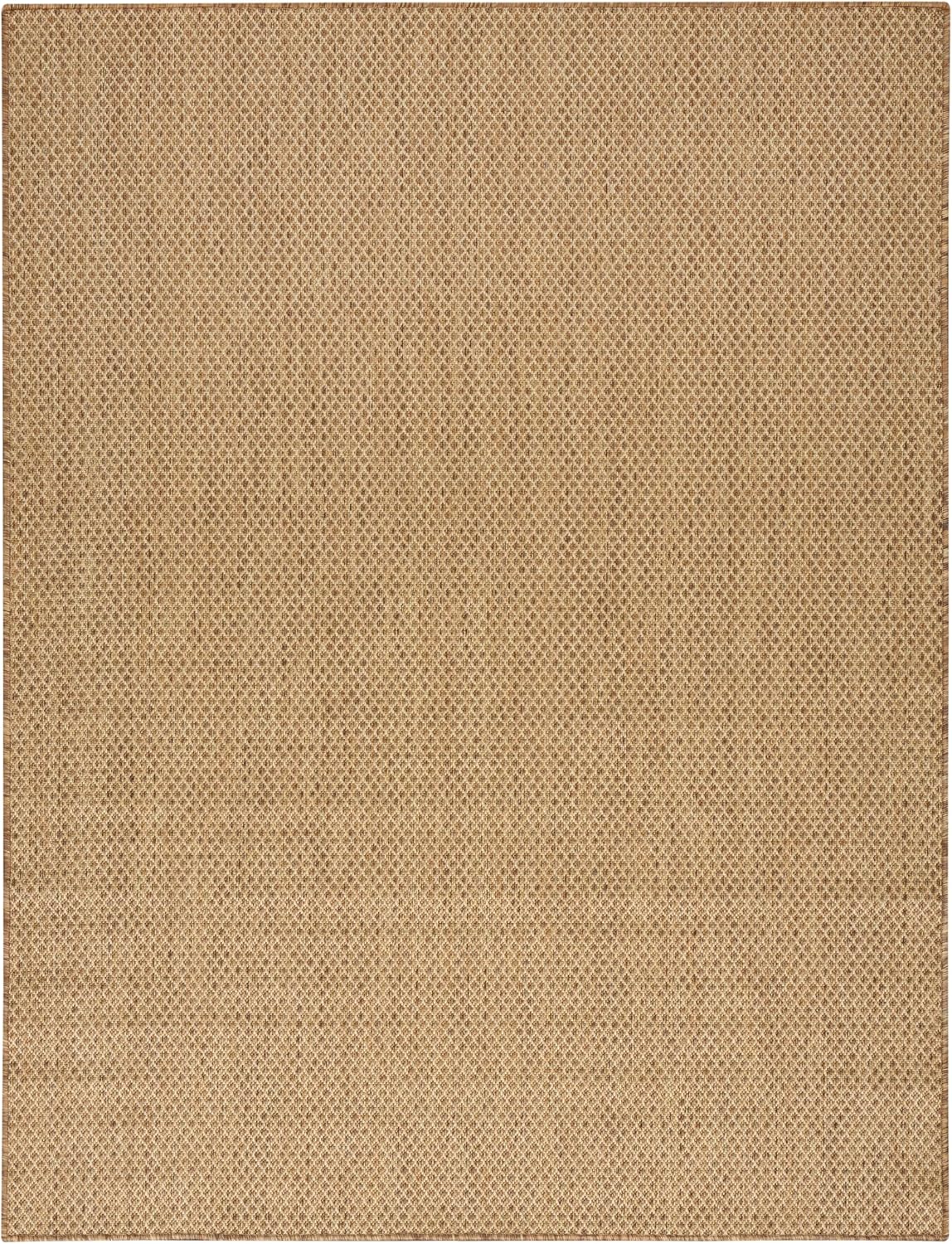 Geometric Jute Indoor‑Outdoor Area Rug